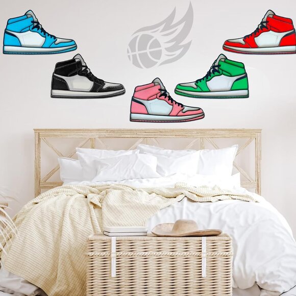 Throwback Sneaker Shoe Wooden Wall Decor - Picture 2 of 5